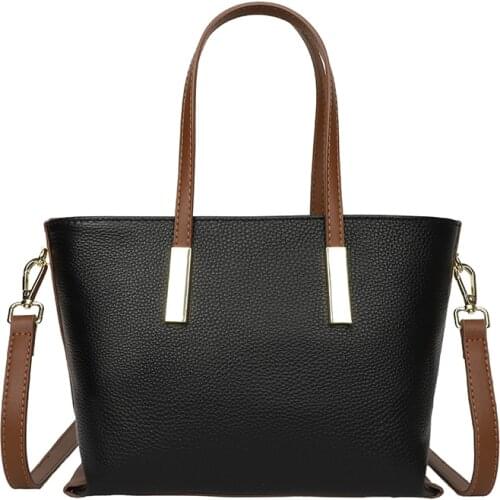 100% Genuine Leather Shoulder Bag Vintage Luxury Brand Women Handbags High Quality Female Tote bag Designer Ladies Messenger Bag