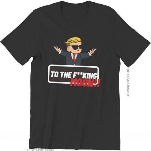 Wallstreetbets Stock And Option Trading To The Moon Tshirt High Quality Graphic Men Mens Camisa Streetwear Cotton T Shirt