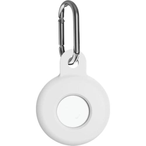 13 Colors silicone Car keychain key ring with Protective Case for Airtag/Airtags Locator Tracker Anti-lost PU Protective Case