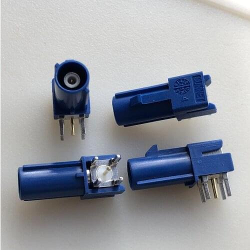 3PCS)GPS connector car antenna RF coaxial connector C type horizontal socket plug male