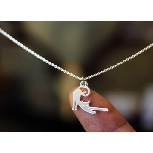 30PCS/lot Fashion new style Necklace And lazy cat Necklaces for women and Blend Color