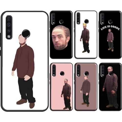 Robert Pattinson Standing Meme Case For Huawei Honor 10 Lite 10X 9X 8X 7X 10i 4C 7C 6C 20 Pro 7A 8A 9A 8S 9S Cover