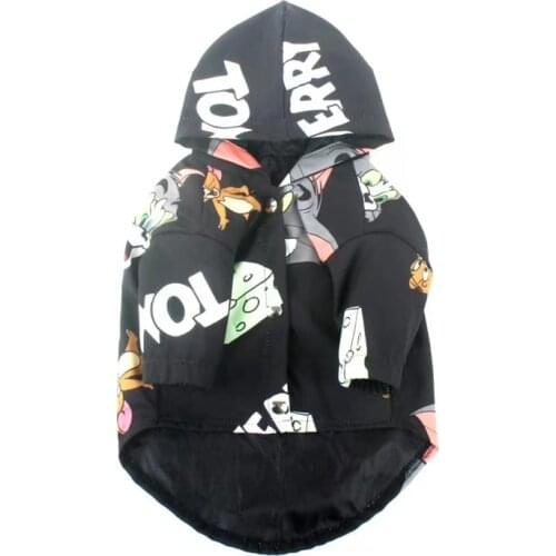 Pets Small Dog Raincoats Cartoon Small Large Dogs Rain Coat Waterproof Jacket Fashion Outdoor Breathable Puppy Clothes B1324