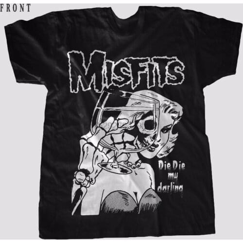 MISFITS-Die Die My Darling-American punk rock band T_shirt - SIZESS to 6XL