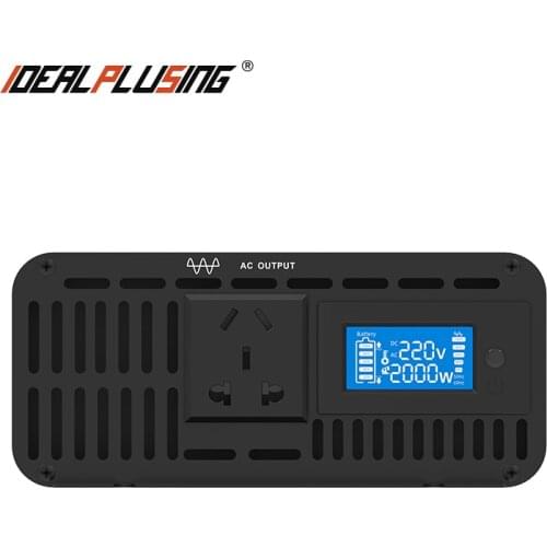 Off grid inversor epever 12V 24V 48V 60v 72V 84V to 110v 220v 2000w pure sine wave inverter with intelligent LCD display