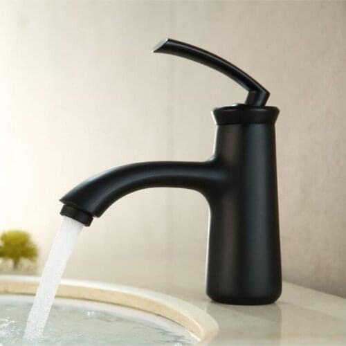 Brass ORB finished Basin Faucet black bathroom Water Mixer hot and cold sink faucet,lavatory tap