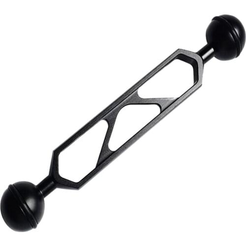 MagiDeal 6 Inch High Strength Adjustable Dual Ball Arm for Underwater Photography Gear Lighting System Diving Photography Acce