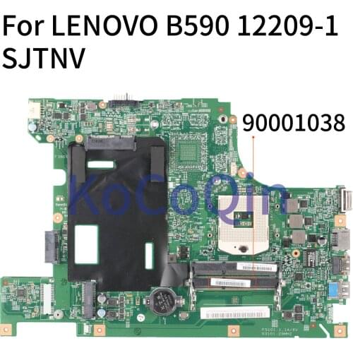KoCoQin Laptop motherboard For LENOVO B590 Mainboard 12209-1 90001038 Core HM70 SJTNV
