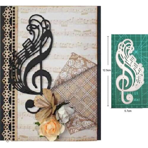 Craft dies Metal cutting dies cut die mold Violin guitar note decoration Scrapbooking dies knife mould blade punch stencils dies