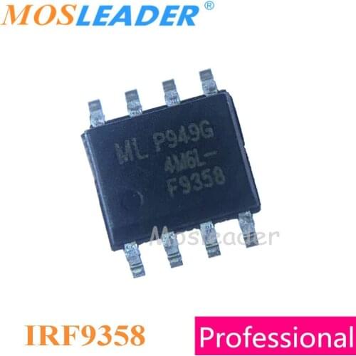 Mosleader IRF9358 SOP8 100PCS 500PCS 1000PCS IRF9358TR IRF9358TRPBF IRF9358PBF Dual P-Channel 30V Chinese High quality