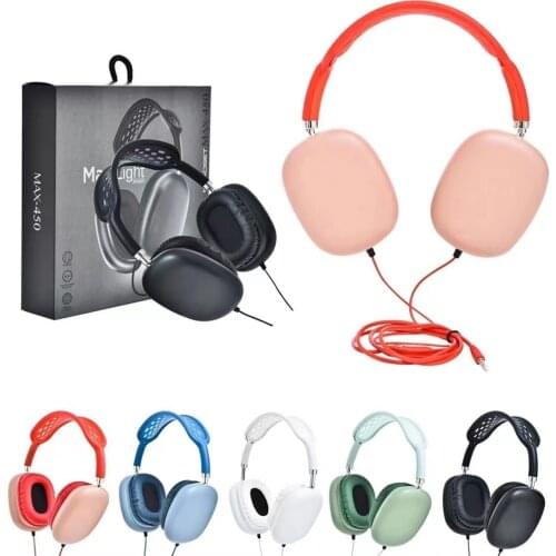 New Headphone Wired Head-mounted 3.5mm Wired Headphone 3D HIFI Stereo Bass Music headphones With Microphone For Xiaomi Iphone