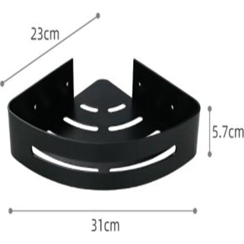 Newest Bathroom Shelf Punch-Free Bathroom Tripod Wall-Mounted Toilet And Toilet Supplies Storage Rack