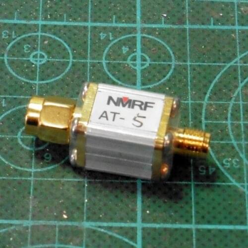 NEW 1PC SMA Coaxial Fixed Attenuator / RF Attenuator / Power 0.5W / 5dB / Attenuator DC ~ 1GHz