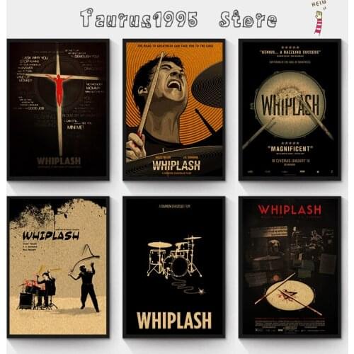 New Whiplash Oscar vintage Poster retro kraft paper posters wallpaper paste wall sticker