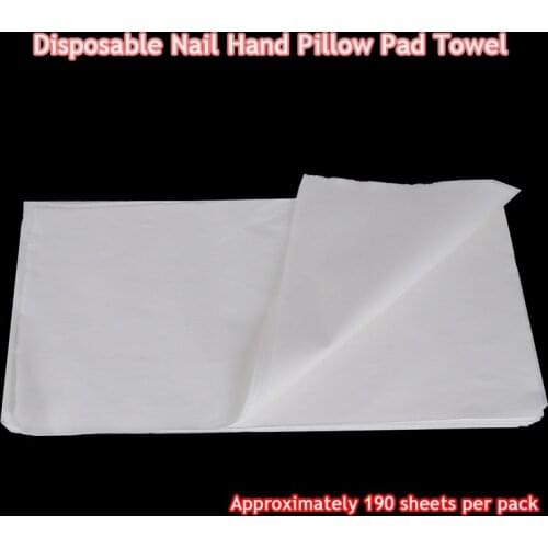 Nail Disposable Pad Towels Nail Hand Pillow Pads Hand Pad Cloth Towel Wood Pulp Does Not Lose Chips Foot Pad Towel Beauty Towel