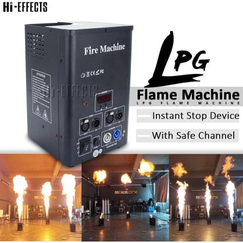 Fire Machine Stage Effect Dmx Jet Flame Thrower Flame Projector for Outdoor Indoor Stage Theater Safe channel Party KTV Stage