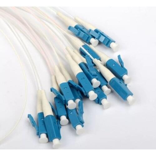 5PCS/Lot Fiber Optical PLC Splitter LC 1x16 Mini steel tube type 1x16 0.9mm Fiber Opitc Splitter with LC/UPC Connector Free Ship