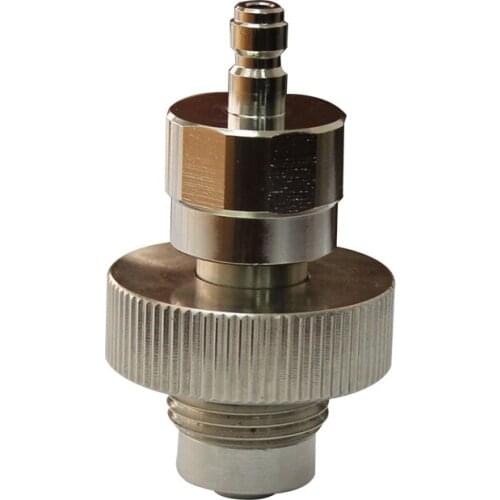 PCP Airgun Paintball HP Fill Station Stainless Steel 300Bar Din Valve with Male Plug or QD Female