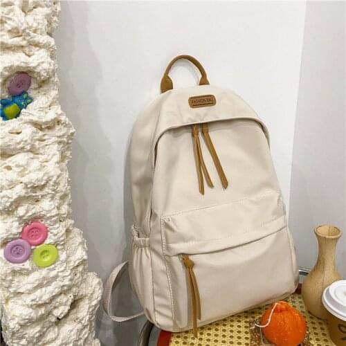 Children Backpack Waterproof Bookbags Large Capacity Student School Bag Cute Travel Womens Shoulder Bags Black Girls Backpack