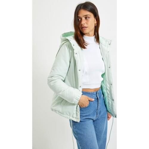 Trendyol Hooded Inflatable Coat TWOAW22MO0113