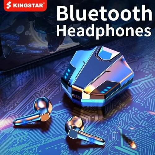 KINGSTAR TWS True Wireless Headphone Bluetooth 5.0 Binaural Noise Reduction Bluetooth Earbuds Touch Control Gaming Headphones