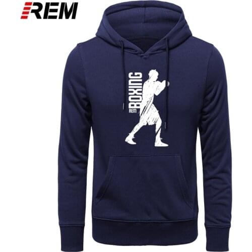 High Quality Funny Sweatshirts Men Best Boxinger Hoodies Rocky LONG Sleeve Adult Tops Hoodies, Sweatshirts
