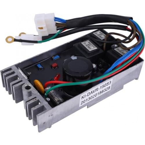 Generator Parts Voltage Regulator AVR KI-DAVR 150S3 for 15KW Three Phase Generator Automatic Voltage Regulator