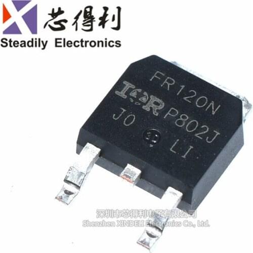 10pcs/lot IRFR120NTRPBF Original an N-Channel Field-Effect Transistor 100V 9.4A Patch TO252 FR120N