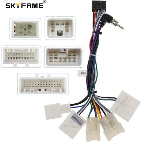 SKYFAME Car Wiring Cable Adapter Android mouse controller For Mazda 3 Axela 2013-2018 Power Wiring Harness