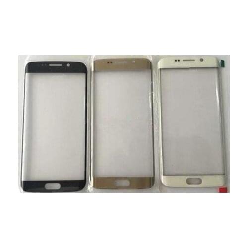 30pcs LCD Touch Screen panel for Samsung Galaxy S6 edge G925 5.1"/ S6 Edge Plus 5.7" Front Outer Glass Lens Replacement 3 colour
