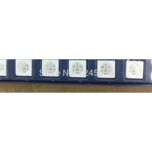 Free Shipping 200PCS,5050 Ultra Bright SMD, RGB LEDs, SMD 5050 RGB. whole sales and Retail+Hot sale