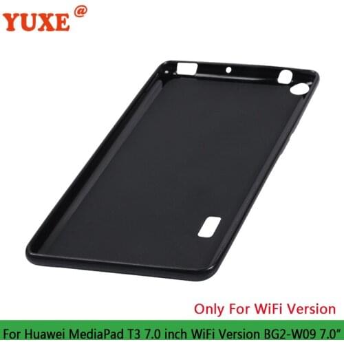 Tablet Case For Huawei Mediapad BG2-W09 T3 7.0 inch (Only For WiFi Version) bg2-w09 7.0" Funda Back TPU Silicone Anti-Drop Cover