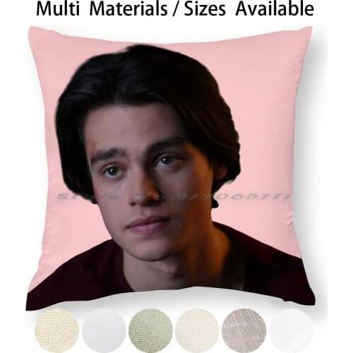 Ginny And Georgia Marcus Sticker Pillow Case Throw Pillow Cover Cotton Linen Flax Ginny And Georgia Marcus Baker Kiss Cry Felix