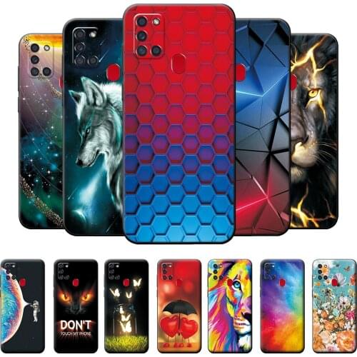 Case for Samsung Galaxy A21S Bumper 6.5 inch A 21S A21 S Coque For Samsung A21S Case Phone Cover Silicone Soft TPU Back Cover