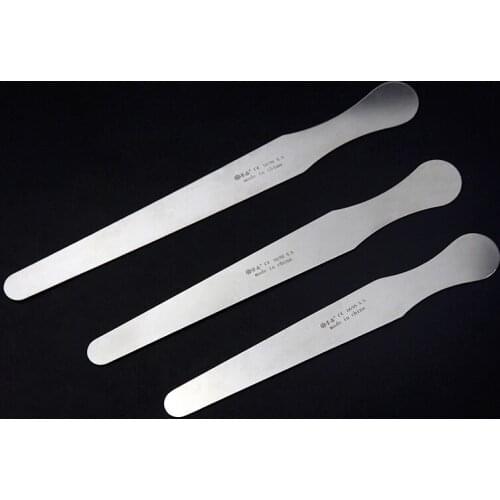 Stainless Steel Tongue Depressor Oral Inspection Tongue Depressor Apparatus for Childrens Oral Muscle Tongue Depressor 14cm16cm