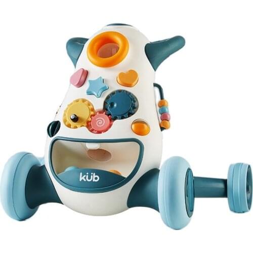 Baby Walker Multifunctional Trolley Lightweight Four-wheeled Baby Walker Child Learning to Walk Toy Car