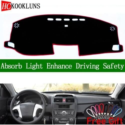 For lifan 820 2014 2015 2016 2017-2019 Dashboard Cover Sun Shade Dash Mat Pad Carpet Car Stickers Interior Accessories