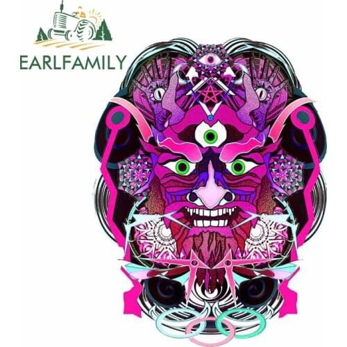 EARLFAMILY 13cm x 10.5cm for The Devil Is An Oddfellow Car Stickers Waterproof Suitcase Motorcycle Helmet Decal for Vehicle