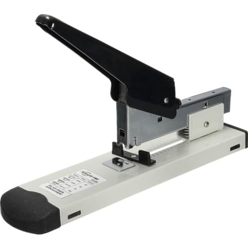 Huapuda Heavy Type Metal Stapler Bookbinding Stapling 120 Sheet Capacity Office Tools
