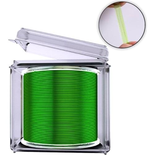 KoKossi 500M Invisible Line Nylon Fishing Line Super Strong Monofilament Japanese Fishing Line Thread Rock Sea Fishing Line