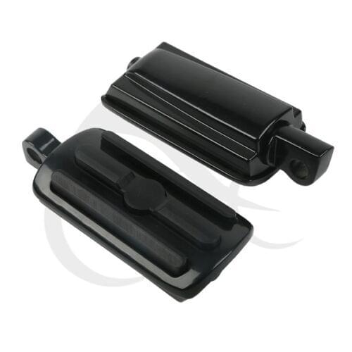 Motorcycle Rear Passenger Footpegs Support Mount For Harley Softail Fatboy FLST 2000-2006