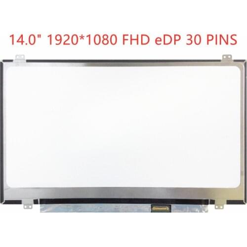 Laptop LCD Screen N140HCE-EAA N140HCE-EAB EBB B140HAN02.0 matrix display panel replacement 1920*1080 30pins