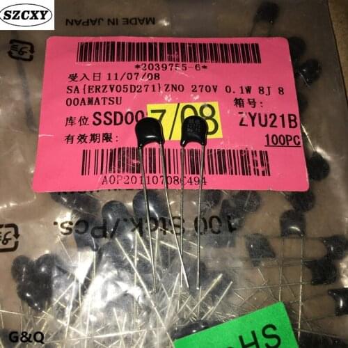 New and origina ERZV05D271 V271U 05D271K 270V 5MM varistor