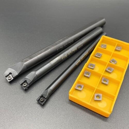 1PCS S06K S07K S08K S10K S12M SCLCR06 SCLCL06 CNC Arbor Boring Tool For 10PCS CCMT060204/08 VP15TF UE6020 US735