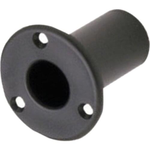 ABS Black Removable Folding Pontoon Ladders 1" Tubing / Ladder Insert Plugs