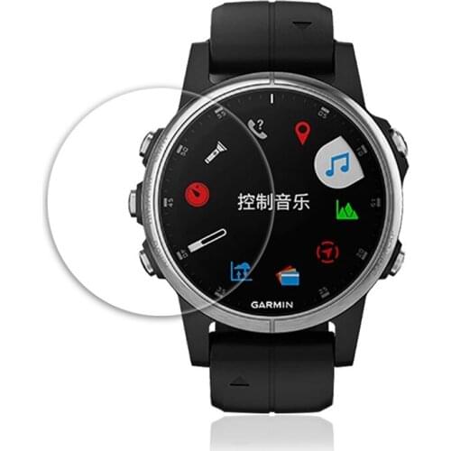 Glass Protector Film For Garmin Fenix 6 6S 6X Pro HD Tempered Glass Watch Screen Protector For Fenix 6 6S Sapphire 6X Solar Film