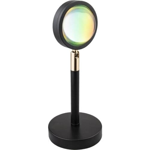 LED Ambient Light Sunset Lamp Projection light USB desktop background lamp