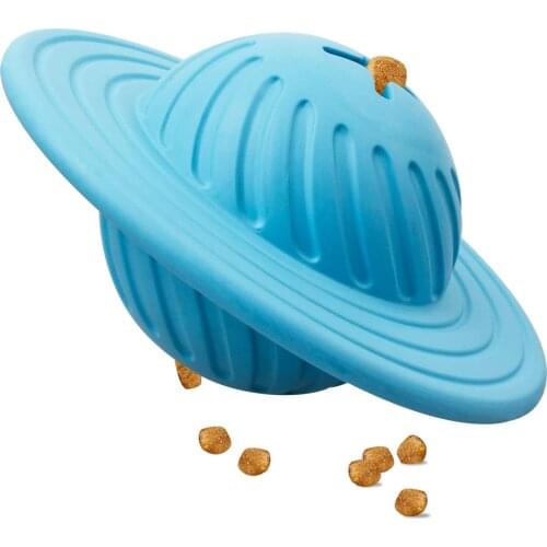 Dog Treat Ball, IQ Interactive Food Dispensing Puzzle Toys for Medium Large Dogs Chasing Chewing Playing Pet Interactive Toy