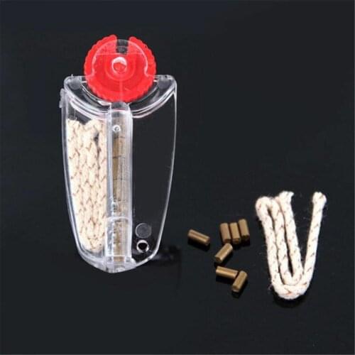 1 Sets Flints Stones Cotton Core Replacement in Dispenser for Lighter