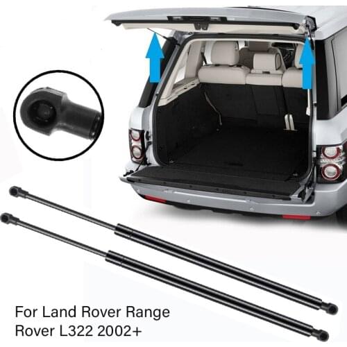 2Pcs Car Rear Upper Tailgate Boot Shock Lift Struts Bar Gas Struts Support for Range Rover L322 2002+ BHE760020